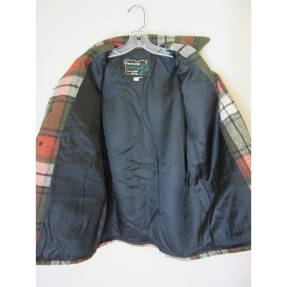 RANCHER by Schott Bros. Men's Plaid Wool Size 40 Lined Western Winter Jacket - Picture 3 of 5